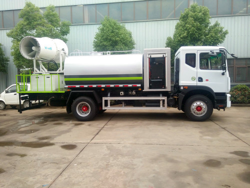 東風(fēng)大型多功能抑塵車-東風(fēng)12噸抑塵霧炮 灑水車